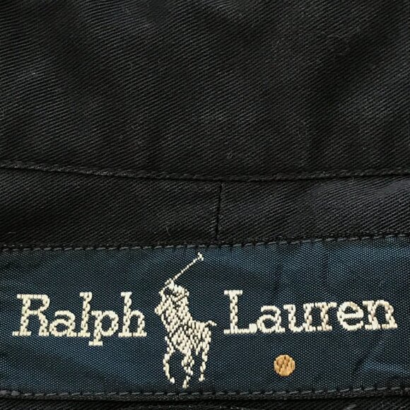 Ralph Lauren Blake Shirt Men XXL Blue Button Down Long Sleeve Preppy Workshirt - Picture 3 of 12